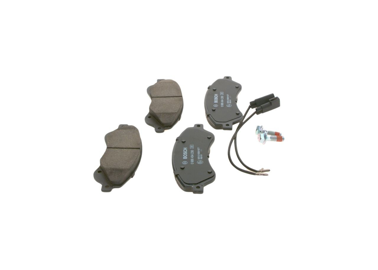 Гальмівні колодки Bosch 0986494236 ціна, від 34.78 USD