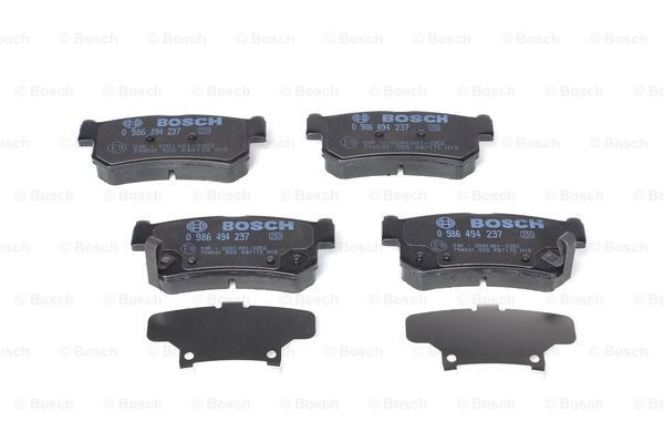 Задні гальмівні колодки 0986494237 Bosch