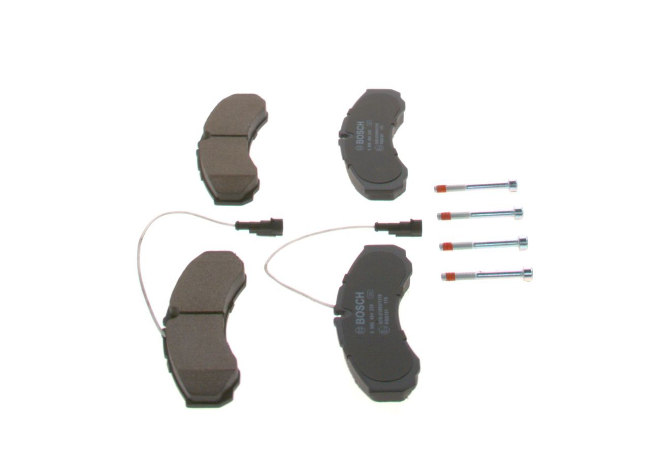 Задні гальмівні колодки Bosch 0986494239 ціна, від 26.49 USD