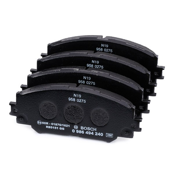 Гальмівні колодки Bosch 0986494240 ціна, від 31.06 USD