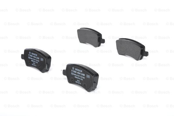Задні гальмівні колодки 0986494248 Bosch