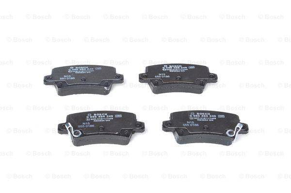 Задні дискові колодки Bosch 0986494249
