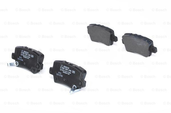 Задні гальмівні колодки 0986494249 Bosch