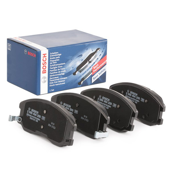 Купити 0986494250 Bosch Колодки гальмівні передні, дискові