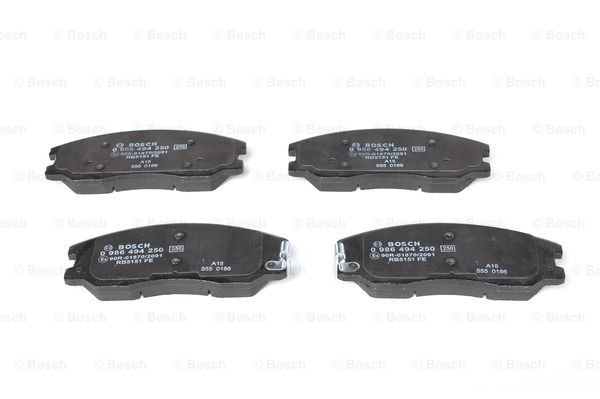 Гальмівні колодки Bosch 0986494250 ціна, від 36.96 USD
