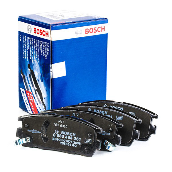Купити 0986494251 Bosch Задні колодки