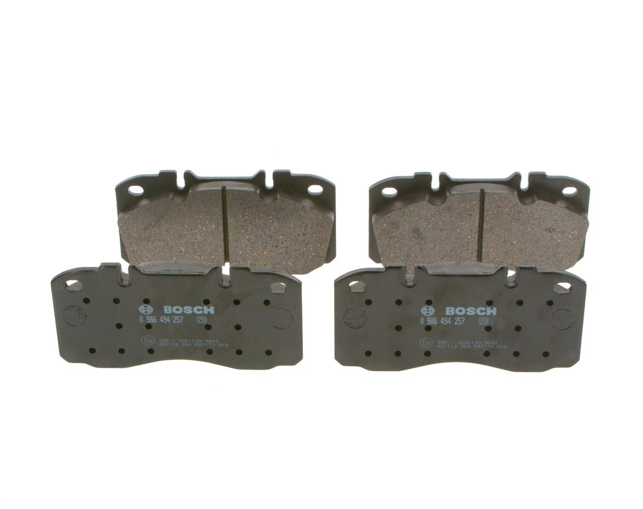 Гальмівні колодки Bosch 0986494257 ціна, від 42.00 USD