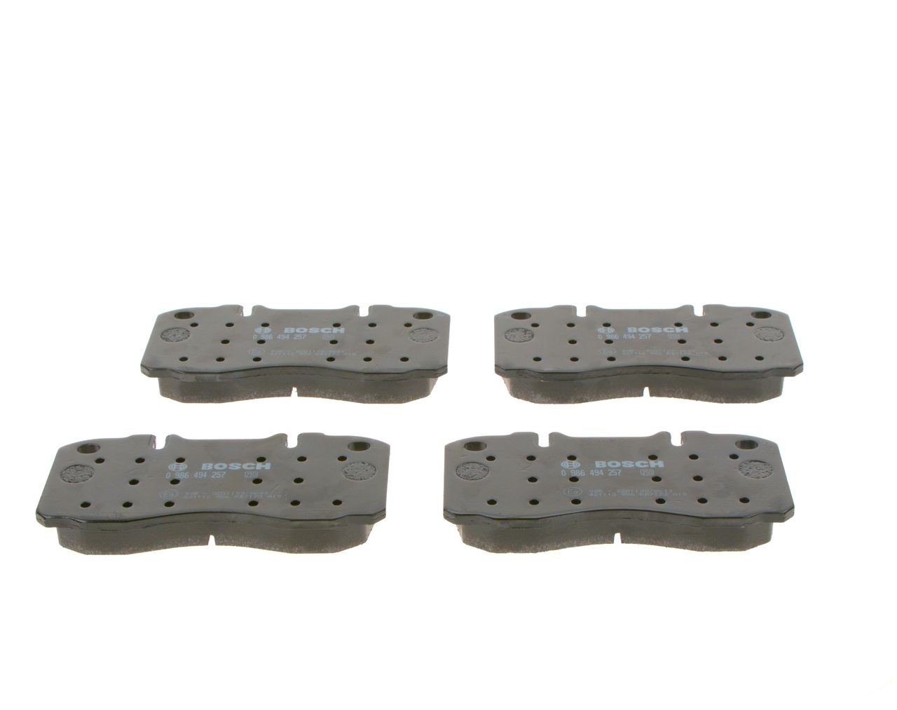Гальмівні колодки Bosch 0986494257 ціна, від 42.87 USD