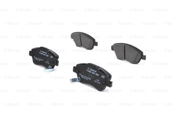 Купити 0986494260 Bosch Колодки гальмівні передні, дискові