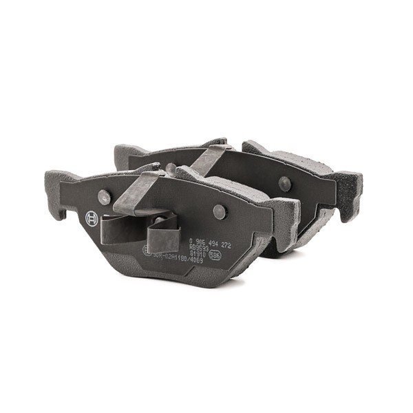 0986494272 Bosch Колодки гальмівні задні, дискові