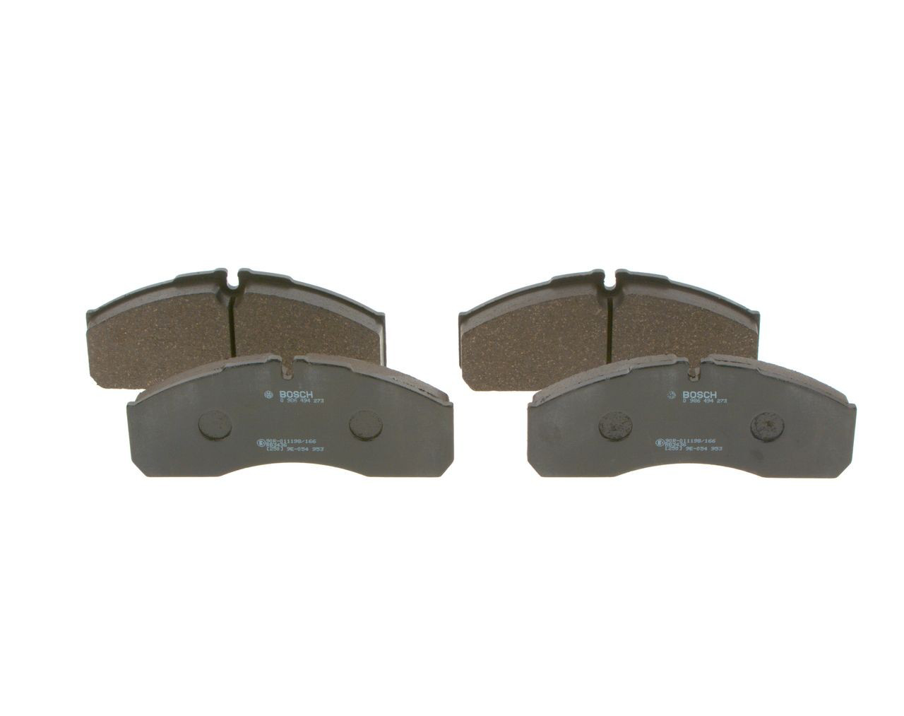 0986494273 Bosch Передні гальмівні колодки