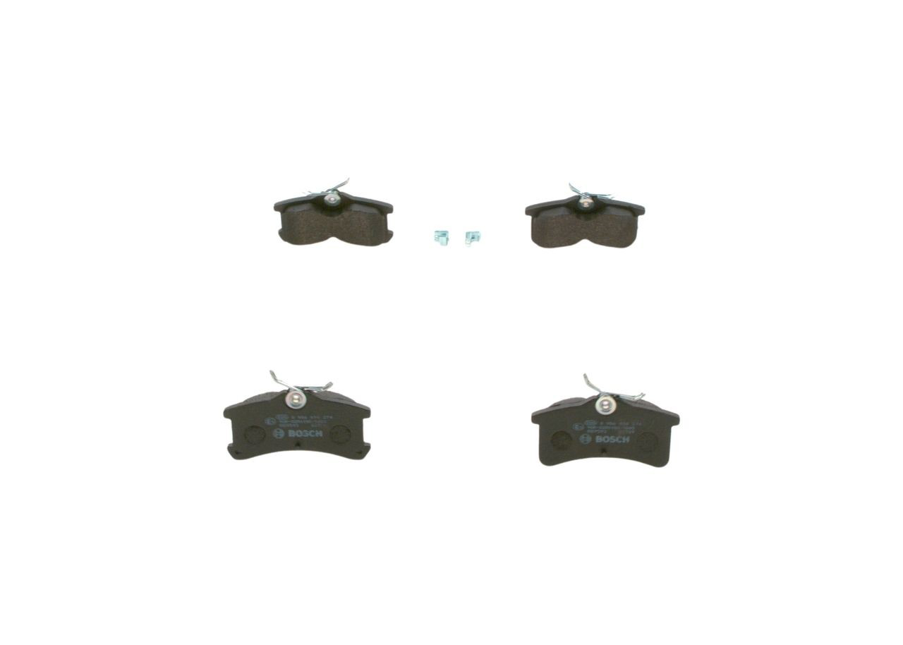 Задні гальмівні колодки Bosch 0986494274 ціна, від 21.21 USD