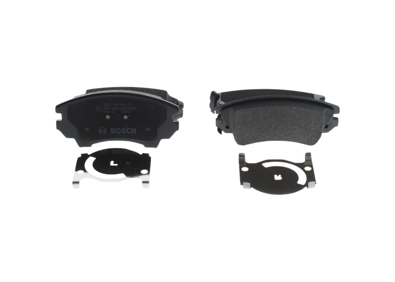 Передні тормозні колодки 0986494275 Bosch