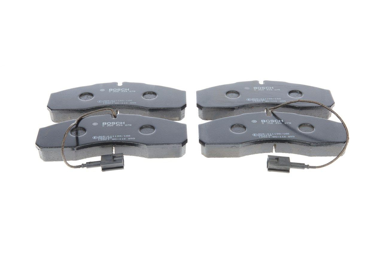 0986494278 Bosch Передні гальмівні колодки