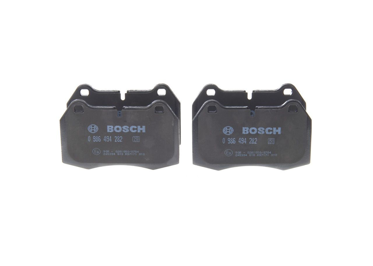 Купити 0986494282 Bosch Колодки гальмівні передні, дискові