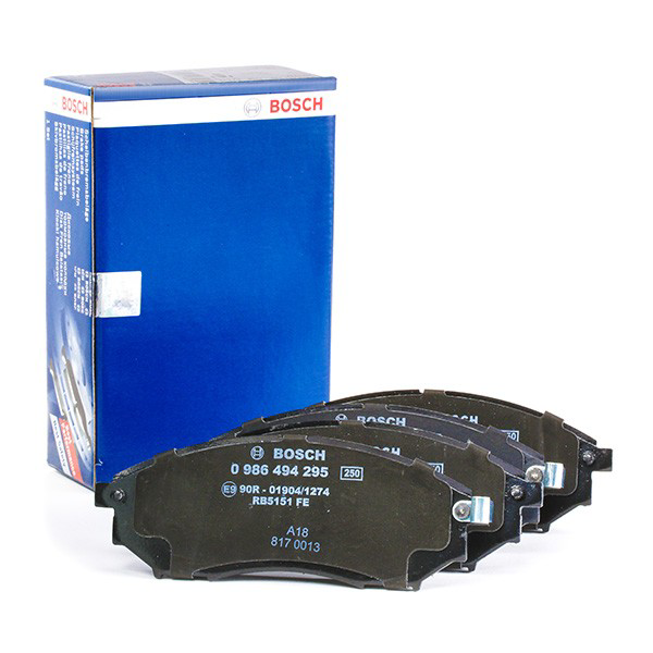 Купити 0986494295 Bosch Колодки гальмівні передні, дискові