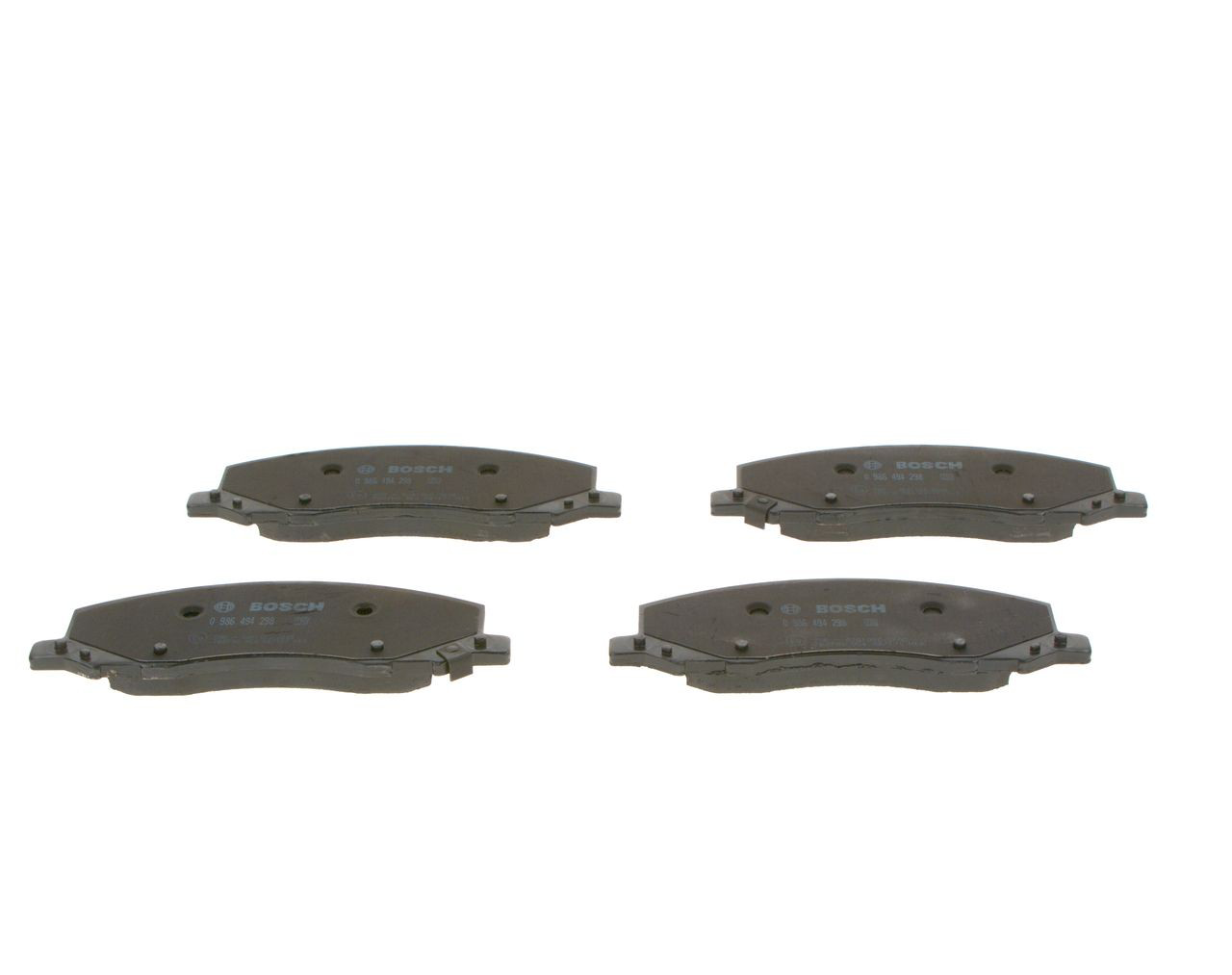 Купити 0986494298 Bosch Колодки гальмівні передні, дискові