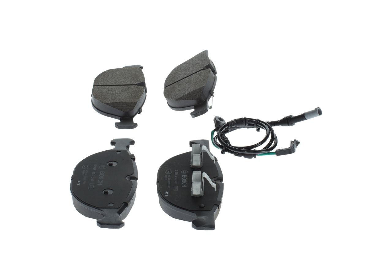 0986494307 Bosch Передні гальмівні колодки