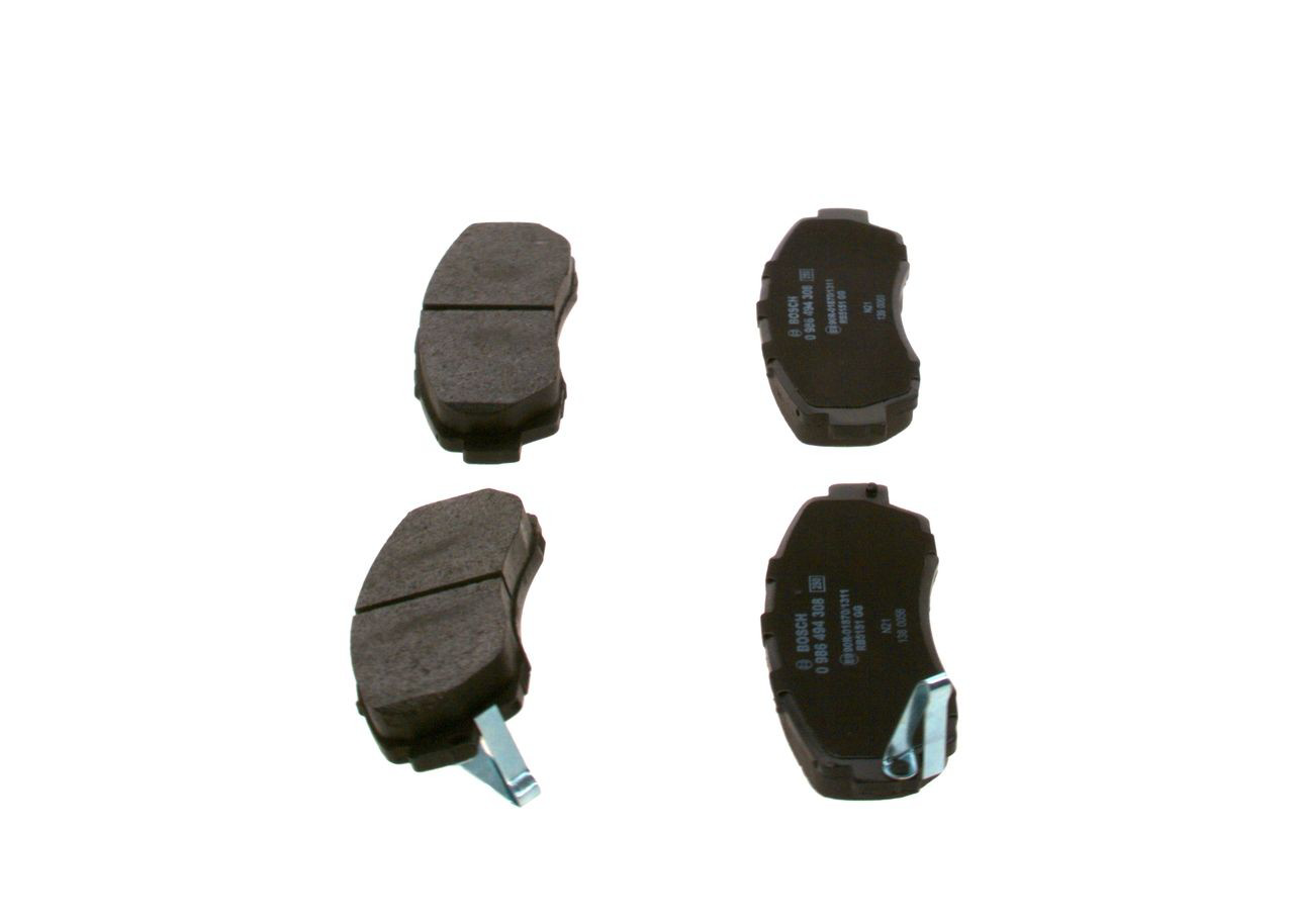 0986494308 Bosch Передні гальмівні колодки