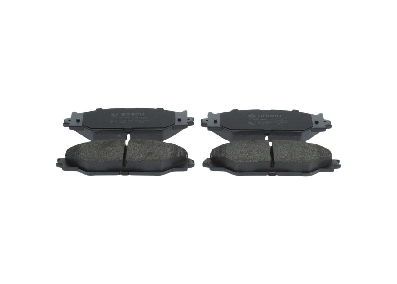 Купити 0986494316 Bosch Колодки гальмівні передні, дискові