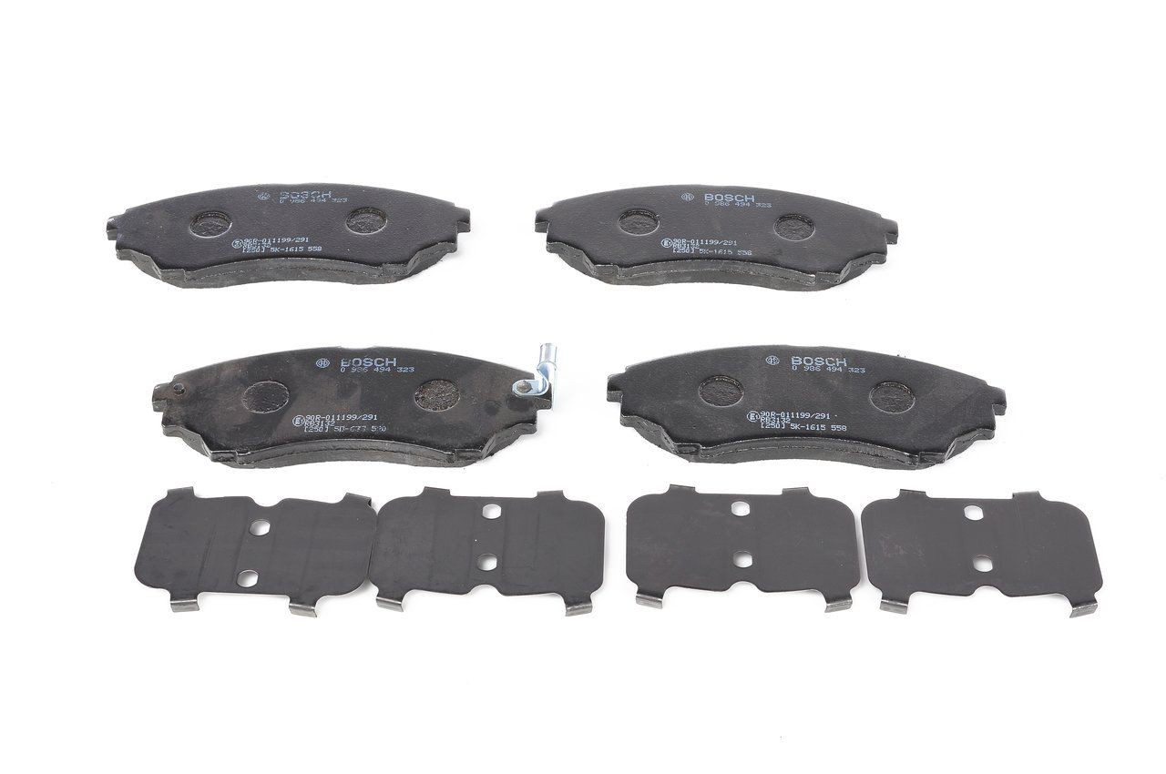 Гальмівні колодки Bosch 0986494323 ціна, від 32.31 USD