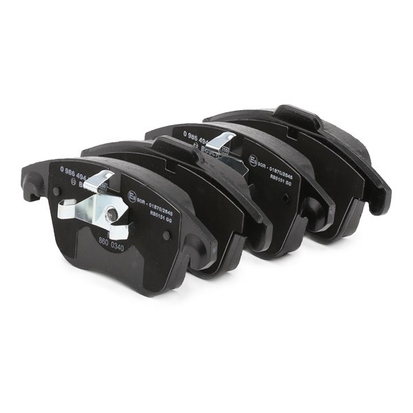 Передні тормозні колодки 0986494324 Bosch