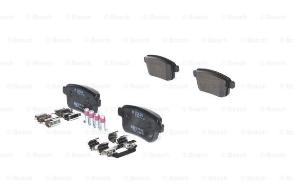 Задні гальмівні колодки 0986494331 Bosch