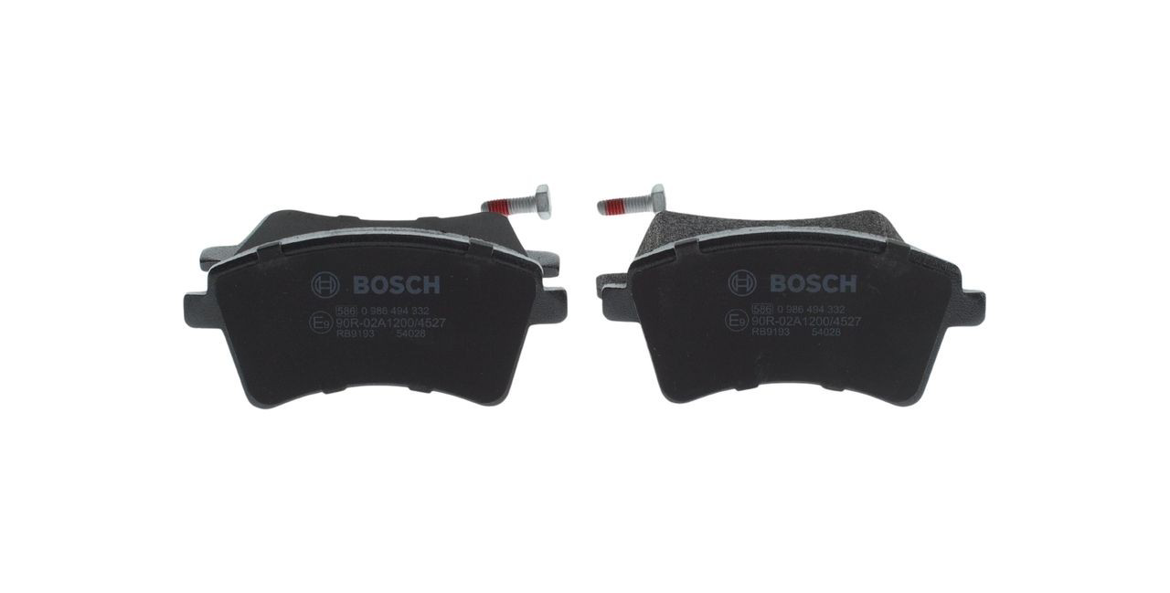 Гальмівні колодки Bosch 0986494332 ціна, від 19.34 USD
