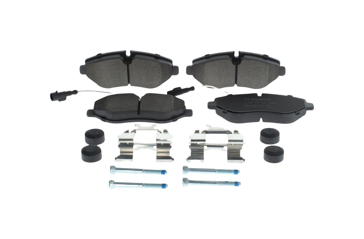 Передні тормозні колодки 0986494334 Bosch