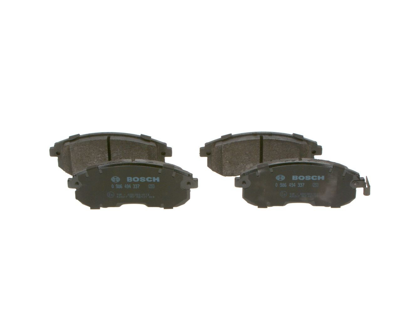 Передні тормозні колодки 0986494337 Bosch