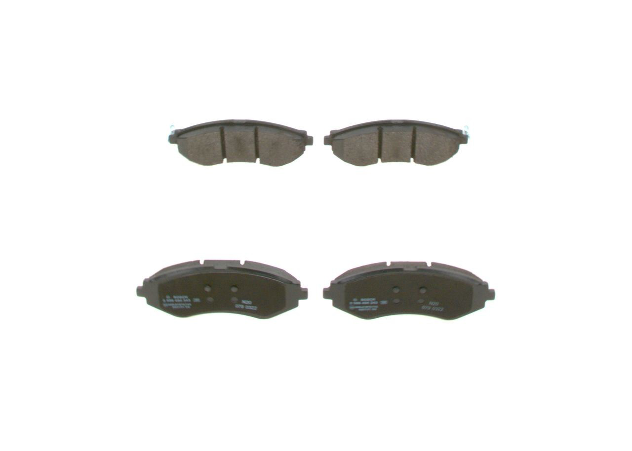 0986494343 Bosch Передні гальмівні колодки