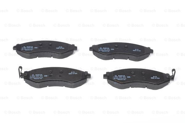 Передні тормозні колодки 0986494343 Bosch
