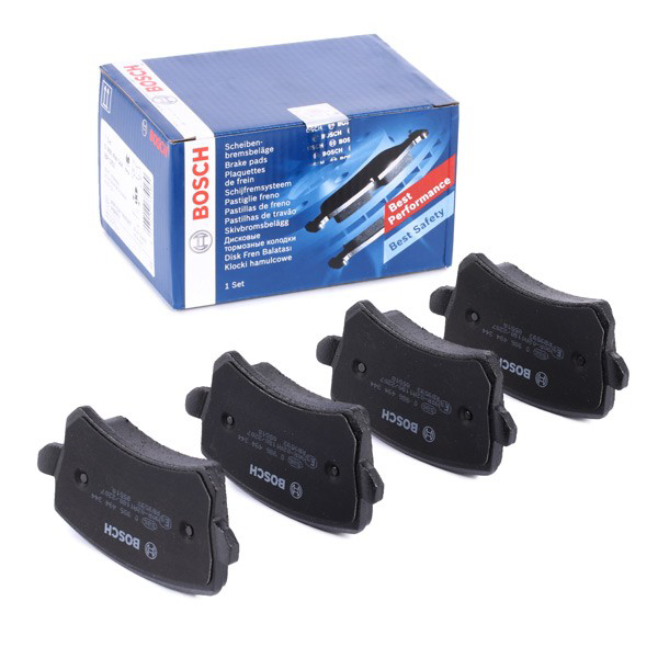 Задні гальмівні колодки 0986494344 Bosch