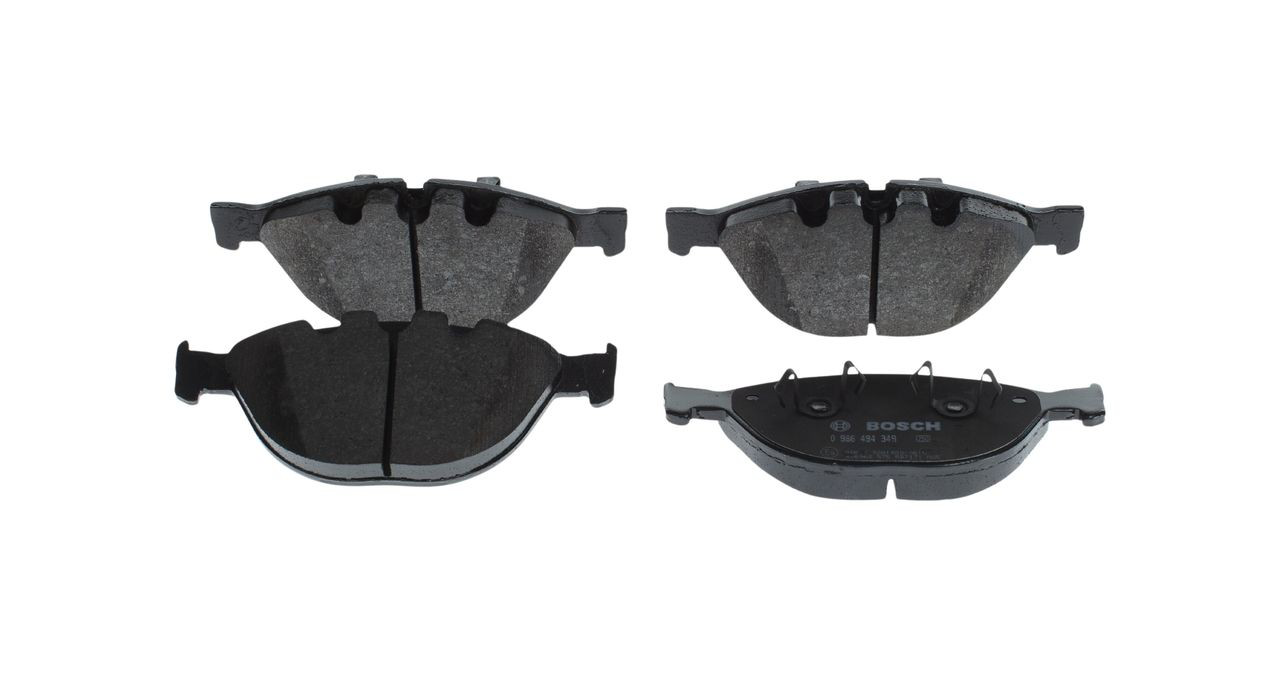 Купити 0986494349 Bosch Колодки гальмівні передні, дискові