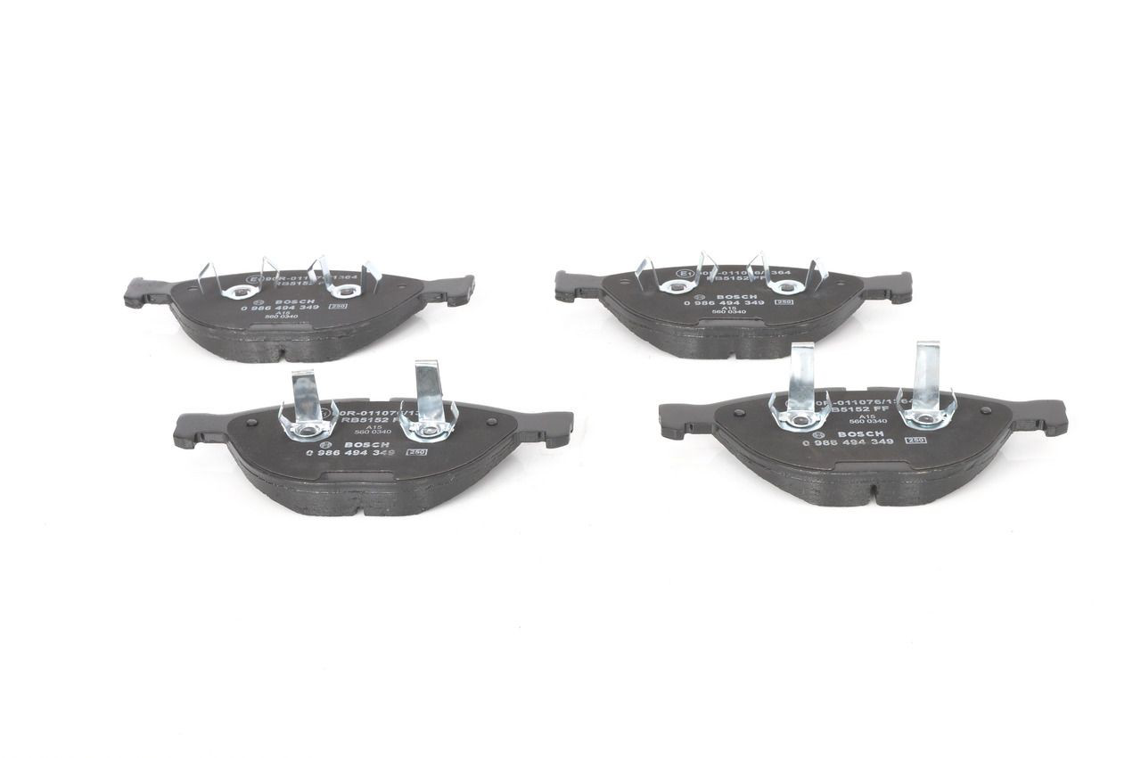 Гальмівні колодки Bosch 0986494349 ціна, від 62.28 USD
