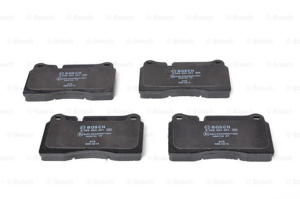 Купити 0986494351 Bosch Колодки гальмівні передні, дискові