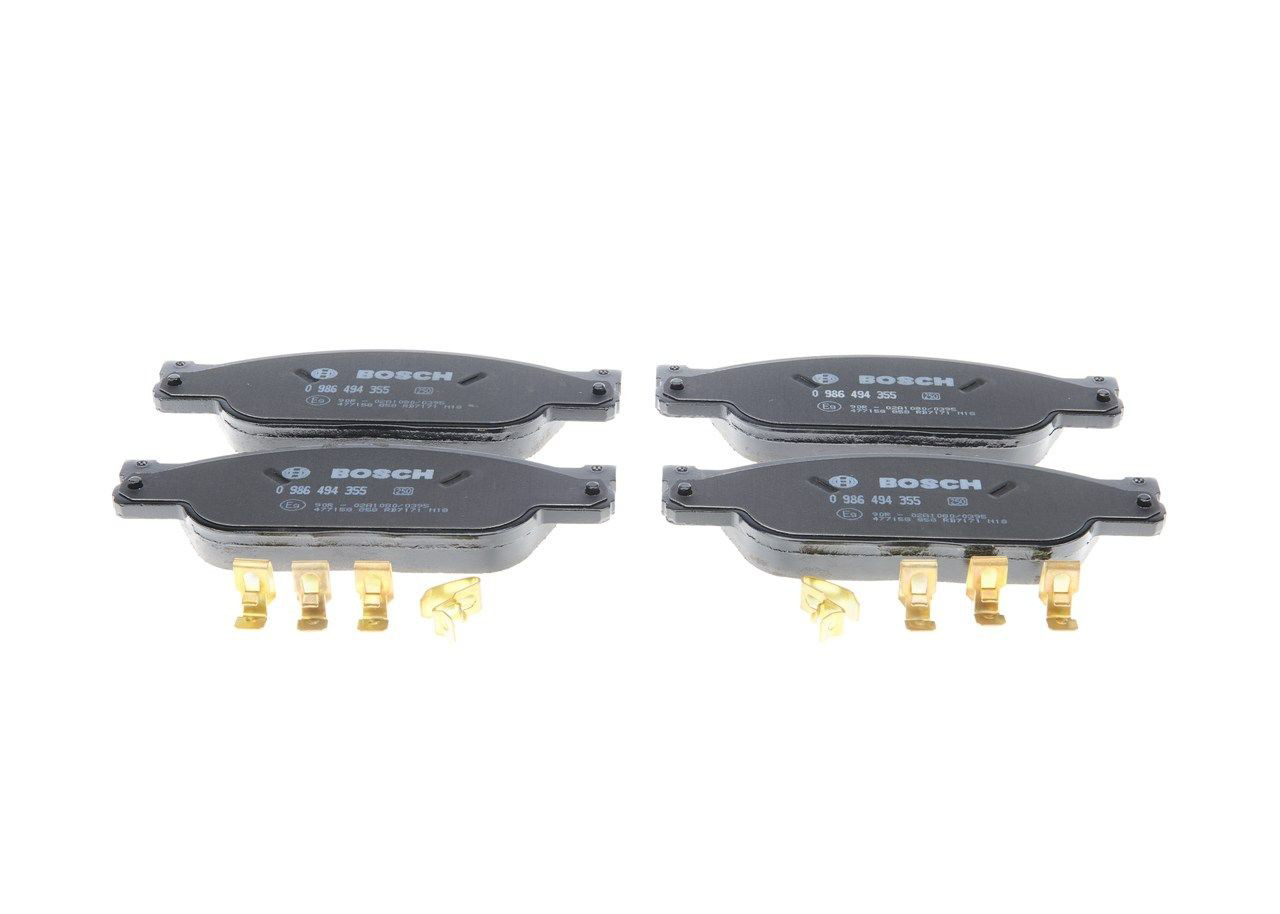 Купити 0986494355 Bosch Колодки гальмівні передні, дискові