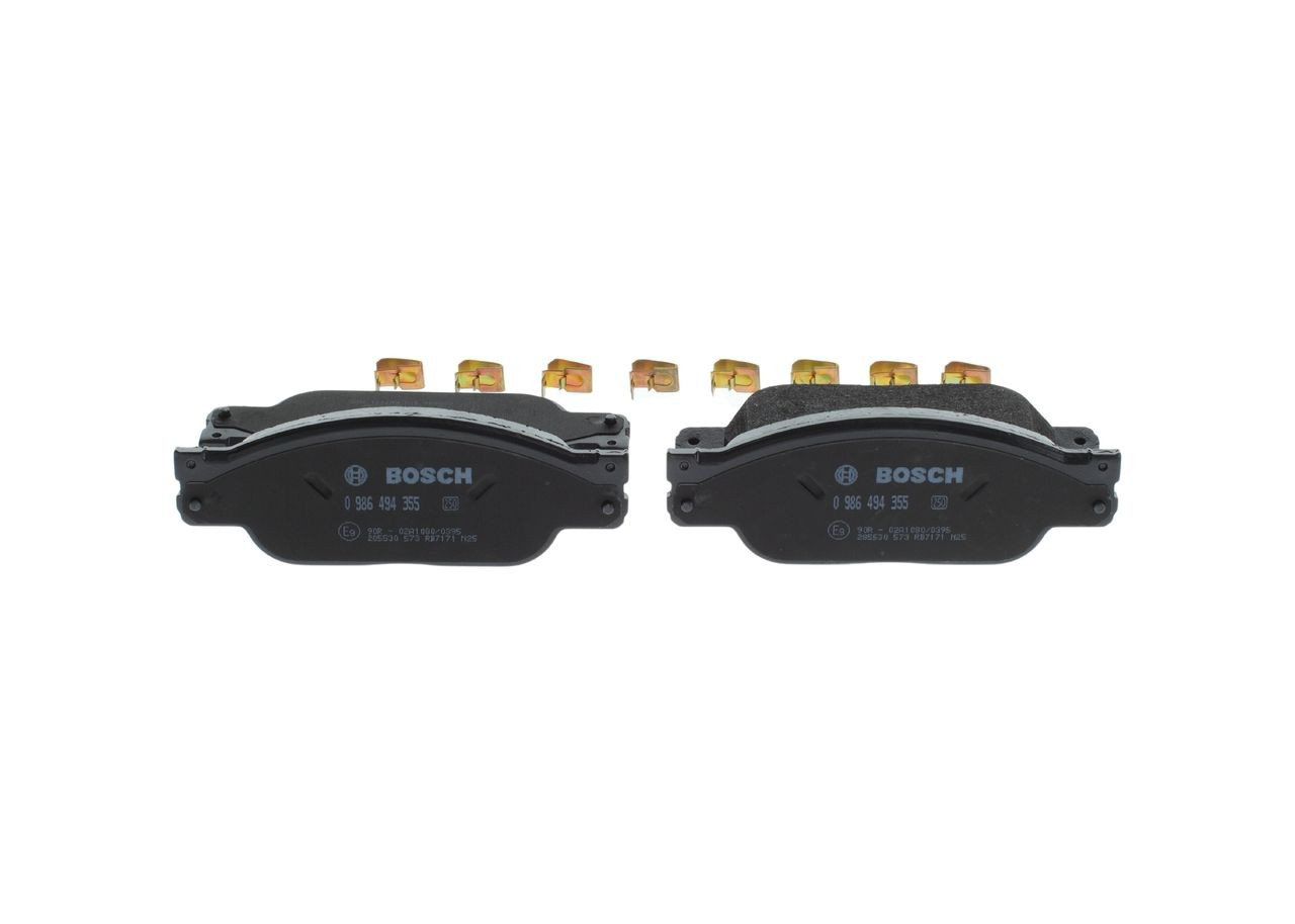 Передні тормозні колодки 0986494355 Bosch