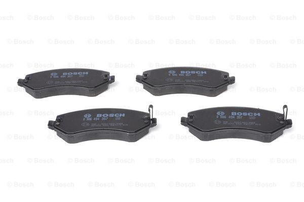 Гальмівні колодки Bosch 0986494357 ціна, від 29.34 USD
