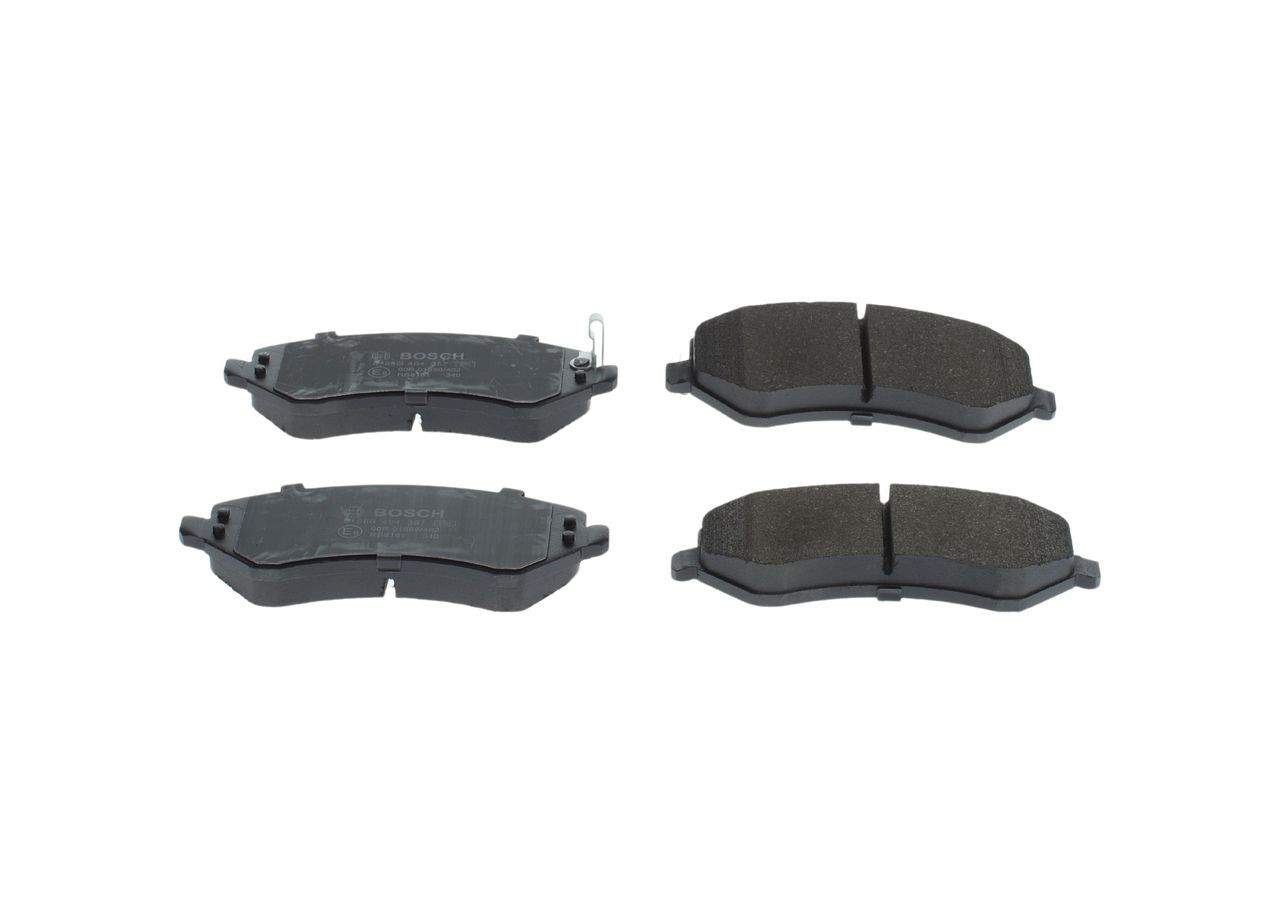 Купити 0986494357 Bosch Колодки гальмівні передні, дискові
