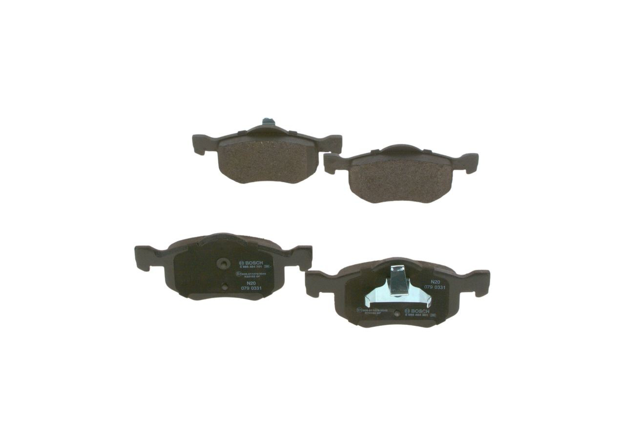 0986494361 Bosch Передні гальмівні колодки