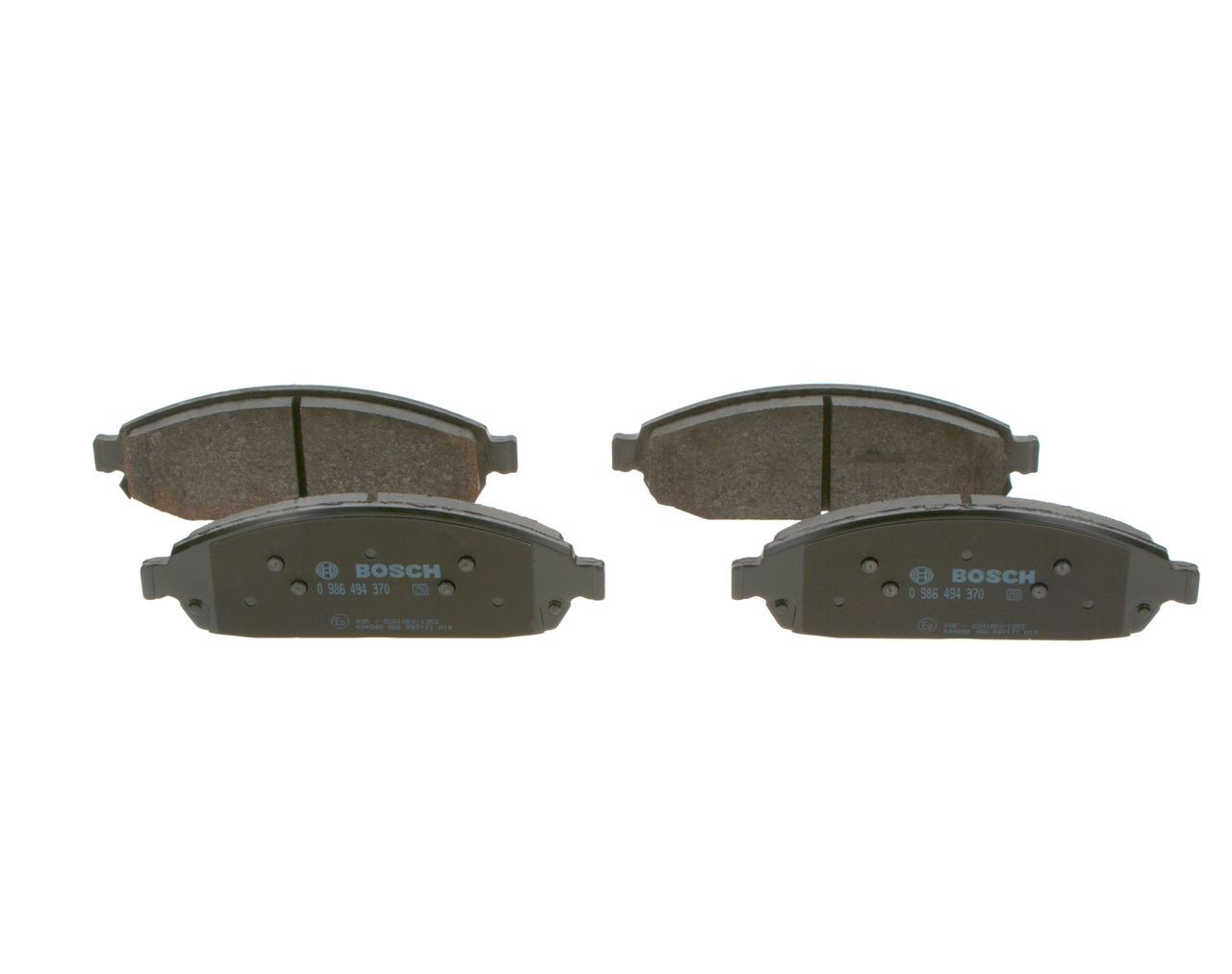 Гальмівні колодки Bosch 0986494370 ціна, від 47.46 USD