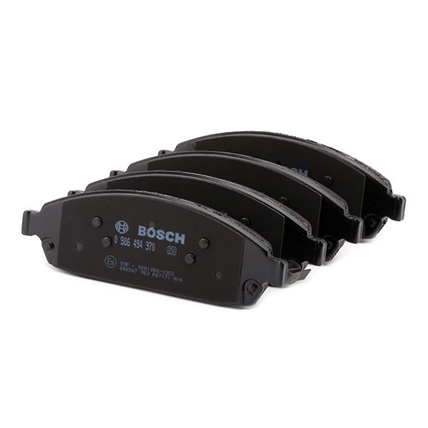 Передні тормозні колодки 0986494370 Bosch