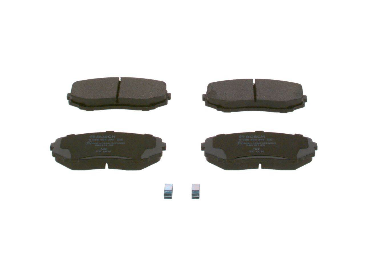 Гальмівні колодки Bosch 0986494375 ціна, від 39.63 USD