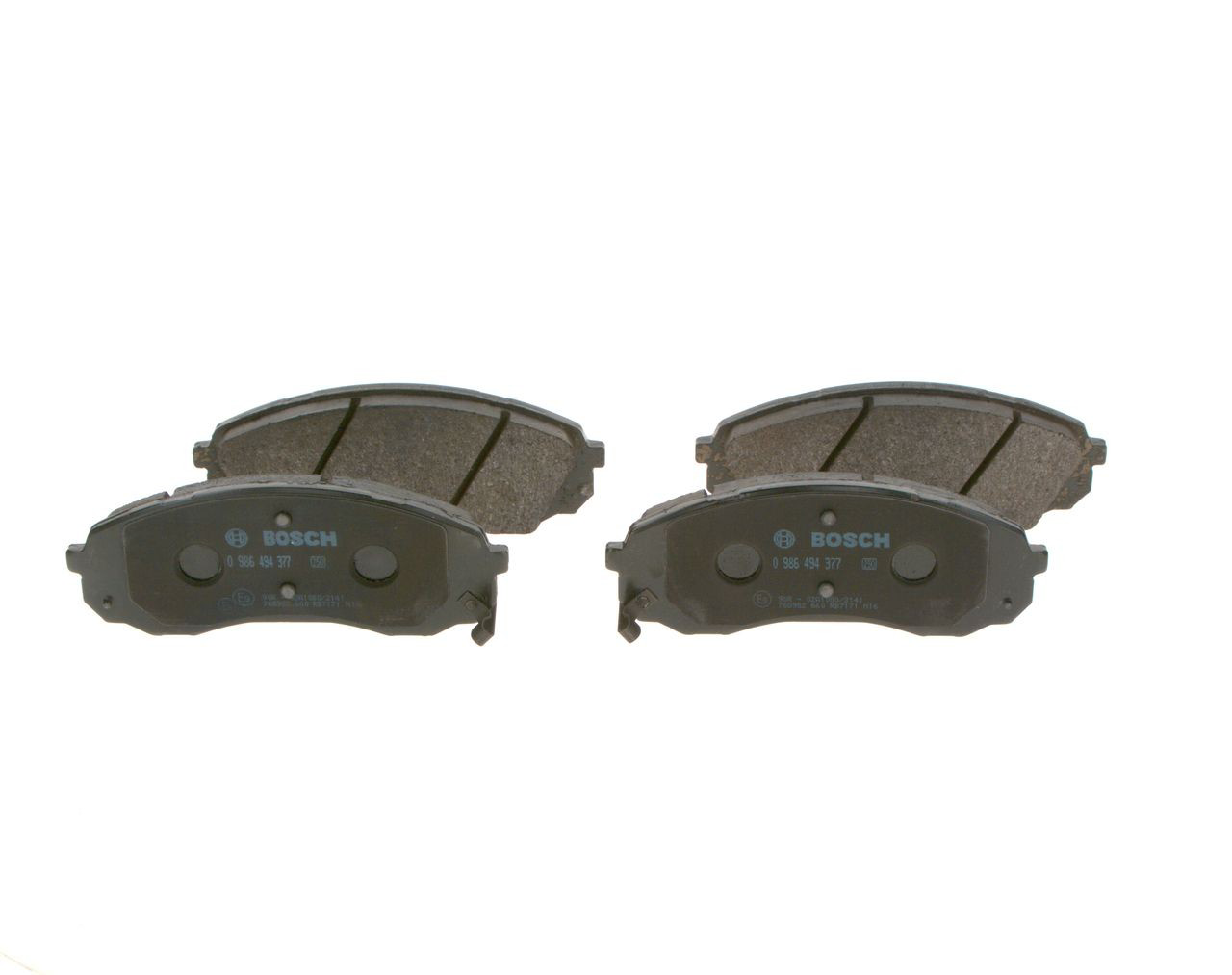 Гальмівні колодки Bosch 0986494377 ціна, від 38.22 USD
