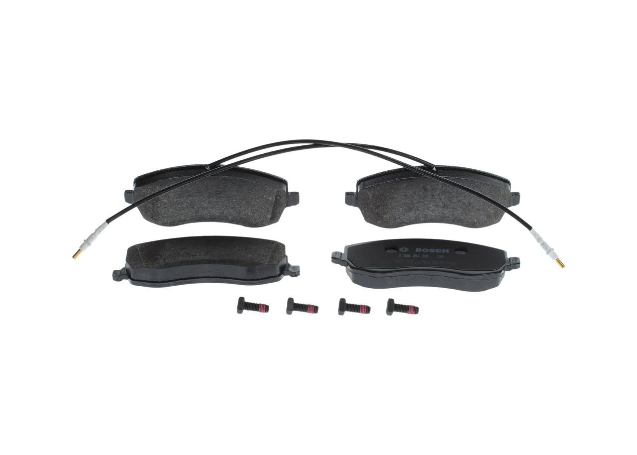 Купити 0986494385 Bosch Колодки гальмівні передні, дискові