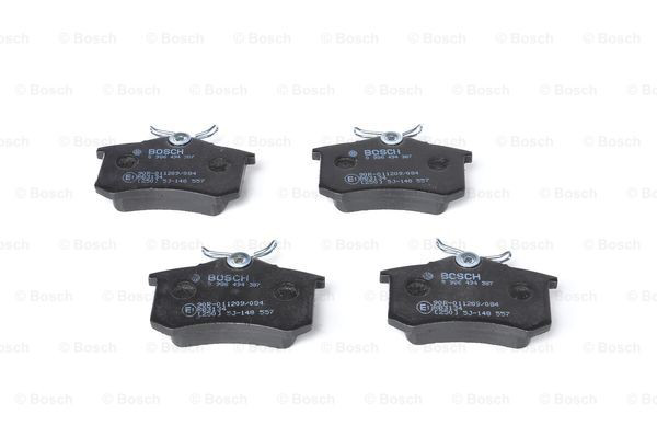 Задні гальмівні колодки Bosch 0986494387 ціна, від 20.56 USD