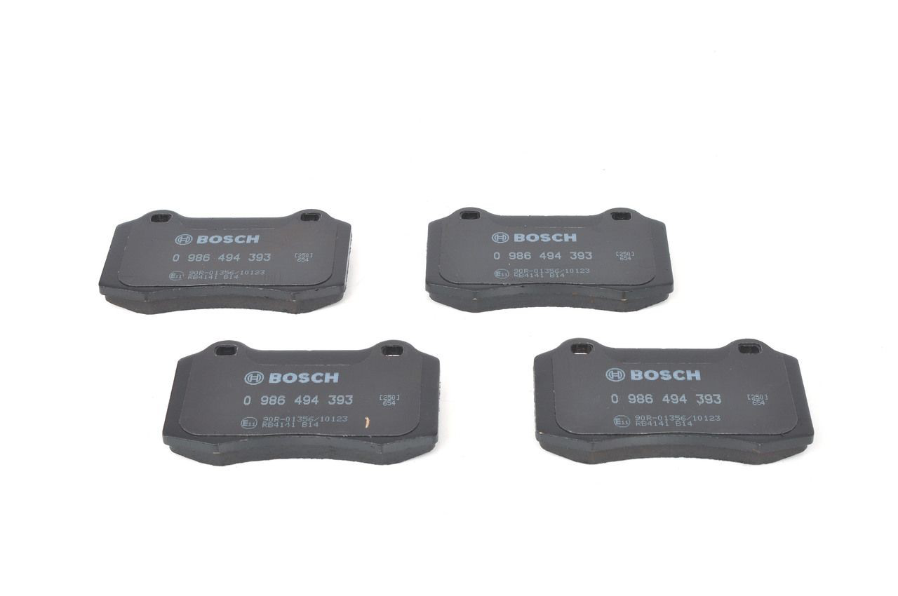Задні гальмівні колодки 0986494393 Bosch