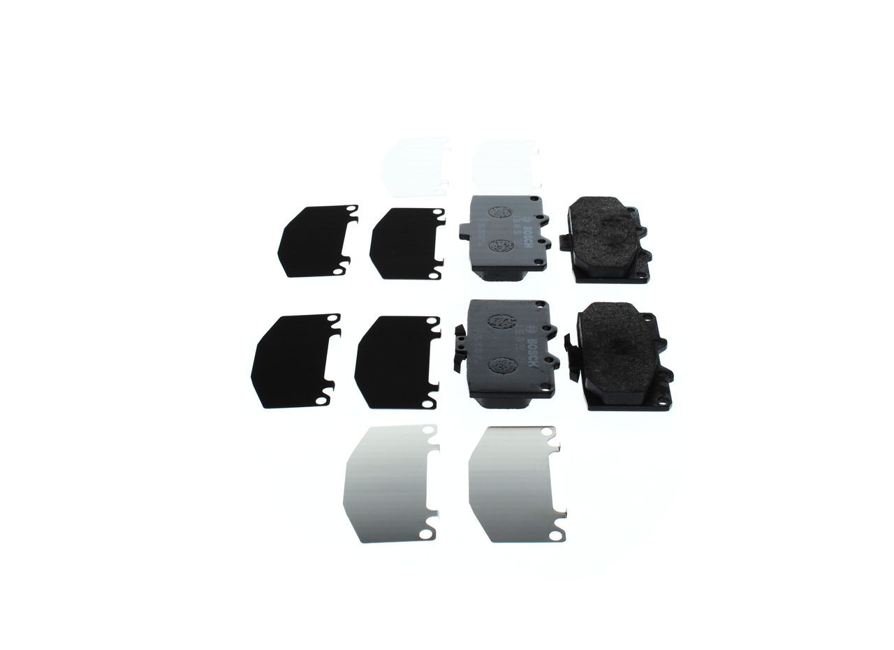 Купити 0986494398 Bosch Колодки гальмівні передні, дискові