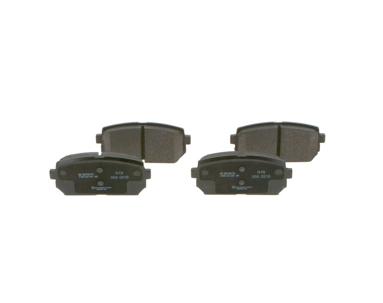 Купити 0986494400 Bosch Задні колодки